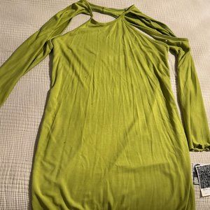 Cute green midi dress